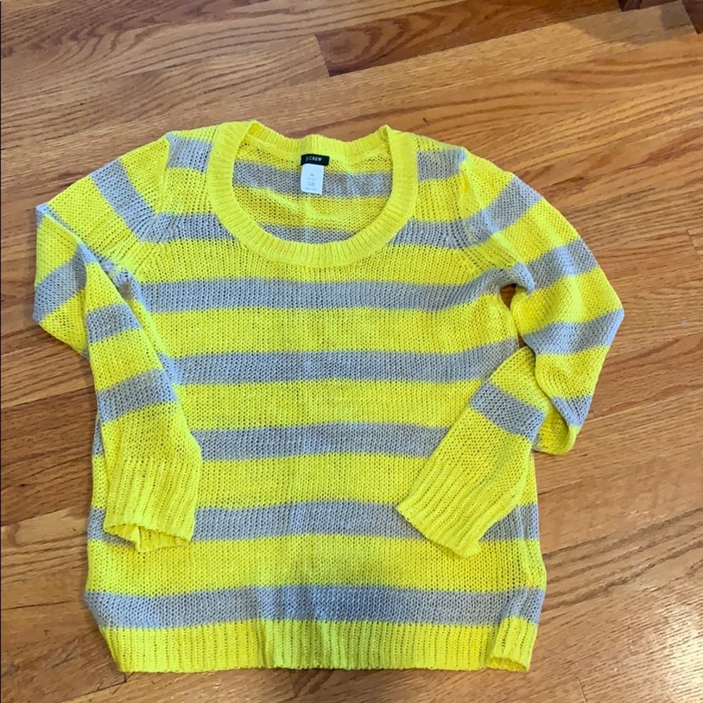 J Crew loose weave knit sweater. Size xs